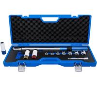 BGS 74695 Torque Wrench Set, Output, External Square 12.5 mm (1/2 Inch) 40-220 Nm, 12-Piece