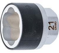 BGS 7510-21 | Twist Socket (Spiral Profile) / Screw Extractor | External Hexagon Drive 21 mm | 21 mm