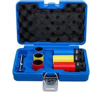 BGS 7510 | Twist Socket Set (Spiral Profile) / Screw Extractor and Impact Socket Set | 12.5 mm (1/2") Drive | 17 / 19 / 21 mm | 7 pcs.