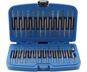 BGS 757 | Bit Set for Security Screws, long | 51 pcs.