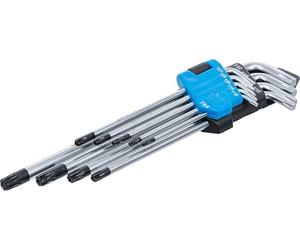 BGS 794 | L-Type Wrench Set | extra long | T-Star tamperproof (for Torx) T10 - T50 | 9 pcs.
