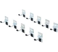 BGS 80196 | Single Hook Set | 40 mm | for Storage System Combination | 10 pcs.
