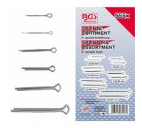 BGS 8048 | Splint Pin Assortment | Ø 1.6 - 4.0 mm | 555 pcs.