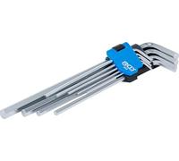 BGS 808 | L-Type Wrench Set | extra long | internal Hexagon 1.5 - 10 mm | 9 pcs.