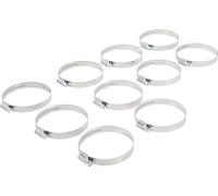 BGS 8095-60x80 | Hose Clamps | Stainless | 60 x 80 mm | 10 pcs.