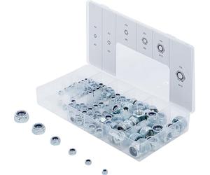BGS 8135 | Hexagon Nut Assortment | Self-Locking | 146 pcs.