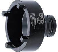 BGS 8265-10 | Groove Nut Socket | external tooth | 69 mm | KM8