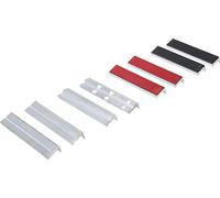 BGS 8442-2 | Bench Vice Jaw Protector Set | Aluminium | 150 mm | 8 pcs.
