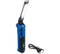 BGS 85334 | Cordless Bendy Lamp | COB-LED | 5 W | Head light 3 W LED, 150 lm, lamp head 270° rotatable, magnet in the base, hanging hook, IP54