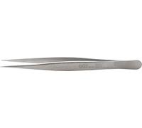 BGS 8620 | Stainless Steel Sharp Tip Tweezer | straight | 125 mm