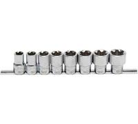 BGS 8806 | Socket Set, T-Star Plus (for Torx Plus) | 12.5 mm (1/2") Drive | 18EP - 32EP | 8 pcs.