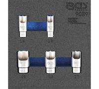 BGS 9089 | Tool Tray 1/6: Special Sockets for elbow connectors | 5 pcs.