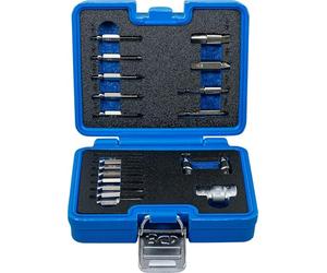 BGS 9173-1 | Screw Extractor Set | for Internal Hexagon 1.5-10 mm/T-Star (for Torx) | T10 - T55 | 19 pcs.