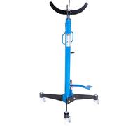 BGS 9239 | Transmission Jack | 600 kg | Height: approx. 1130 - 1970 mm, lifting range up to 840 mm, rotating saddle, 4 ball bearing castors