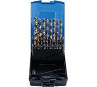 BGS 9297 | Twist Drill Set | HSS-G M35 Cobalt Steel | 1 - 10 mm | 19 pcs.