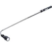BGS 9303 | Extendable LED Flashlight with Magnetic Pick Up Tool | "2-IN-1"