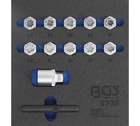 BGS 9338 | Tool Tray 1/6: Rim Lock Socket Set for Mercedes-Benz | 12 pcs.
