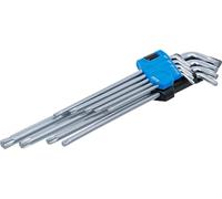 BGS 9375 | L-Type Wrench Set | extra long + extra short | T-Star (for Torx) T10 - T50 | 9 pcs.