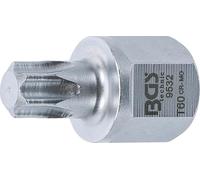 BGS 9532 | V-ribbed Belt Bit Socket | 12.5 mm (1/2"), external hexagon 22 mm | T-Star (for Torx) T60