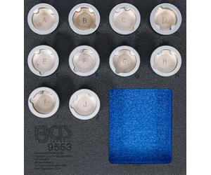 BGS 9553 | Tool Tray 1/6: Rim Lock Socket Set for Land Rover | 10 pcs.