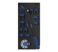 BGS 9696 | Tool Tray 1/3: Camshaft Counterholding Tool Set | for VAG