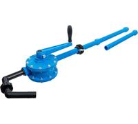 BGS 9698 | Rotary Drum Pump | For oil, antifreeze and AUS 32 | flow rate 280 cc / revolution | three-piece telescopic tube | polypropylene (PP)
