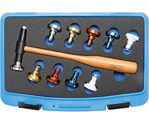 BGS 9768 | Hammer Set with Interchangeable Heads | Ø 28 mm | 11 pcs.