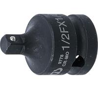 BGS 9778 | Impact Socket Adaptor | 12.5 mm (1/2") internal square - 6.3 mm (1/4") external square