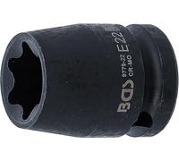 BGS 9779-22 | Impact Socket E-Star | 12.5 mm (1/2") Drive | E22