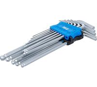 BGS 9799 | L-Type Wrench Set | extra long | internal Hexagon / internal Hexagon with Ball Head 1.5 - 10 mm | 13 pcs.
