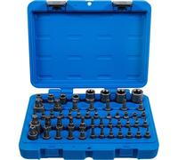 BGS 9839 Bit Socket and Socket Set E-Type T-Star Tamperproof TP-Star Torx Plus 52 Pcs