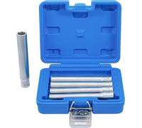 BGS 9863 | Socket Set, Hexagon, extra deep | 10 mm (3/8 ") Drive | SW 8 - 14 mm | 5 pcs.