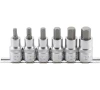 BGS - Allen Key Set 6 to 14 mm Internal Hex Set - 1/2 Inch Drive - 8887
