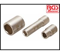 BGS - Bosch Injection Pumps Socket Set, 3 Pcs - Pro Range - 8827