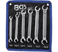 BGS - Brake Line, Flared Nut Spanner Set, 8 -19 mm - 6 Pcs - 1745