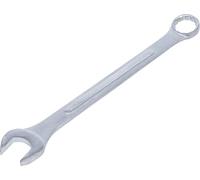 BGS Diy 1185-34 | Combination Spanner | 34 mm | Length 445 mm, tool steel, warm forged, chrome-plated, ring end 15° angled, ring side twelve point