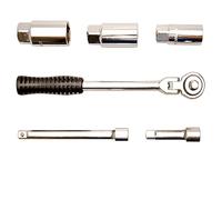 BGS Diy 137 | Spark Plug Tool Set | 10 mm (3/8") Drive | 6 pcs.