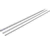 BGS Diy 2012 | SDS Drill Bit Set | SDS shaft | 12 / 16 / 24 mm | 3 pcs.