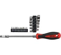 BGS Diy 20131 | Screwdriver Bit Set | with flexible shaft | 31 pcs.