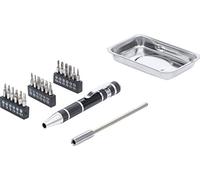 BGS Diy 20821 | Precision Screwdriver Bit Set | with Magnetic Shell | 21 pcs.
