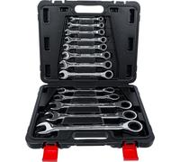 BGS Diy 30006 | Ratchet Combination Wrench Set | 8 - 32 mm | 13 pcs.
