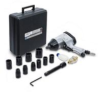 BGS Diy 3211 | Air Impact Wrench with Tool Set | 12.5 mm (1/2") | 312 Nm | 16 pcs.