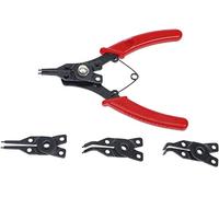 BGS Diy 454 | Circlip Pliers with exchangeable Heads | 160 mm | 5 pcs.
