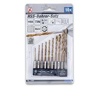 BGS Diy 50801 | HSS Drill Set | titanium coated | 1.5 - 6 mm | 10 pcs.