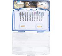 BGS Diy 50804 | High Precision Drill Accessory Set | 12 pcs.