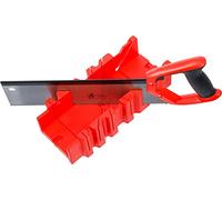 BGS Diy 50845 | Plastic Miter Box | 300 x 130 x 80 mm | with Backsaw