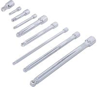 BGS Diy 6113 | "Wobble" Extension Bar Set | 6.3 mm (1/4") / 10 mm (3/8") / 12.5 mm (1/2") | 9 pcs.