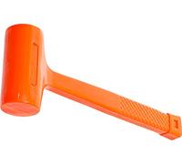 BGS Diy 6823 | Dead Blow Hammer | Soft Head | Ø 50 mm | Handle length 250 mm, square steel handle, ribbed surface, rubber coating, body and tyre service