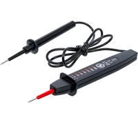 BGS Diy 726 | Voltage Tester | 6 - 380 V | DC 6 - 12 - 24 - 110 - 220 - 380 V | AC 110 - 220 - 370 V | Double insulated tip