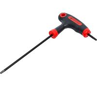 BGS Diy 7880-T10 | T-Handle L-Type Wrench | T-Star tamperproof/non-tamperproof (for Torx) | T10